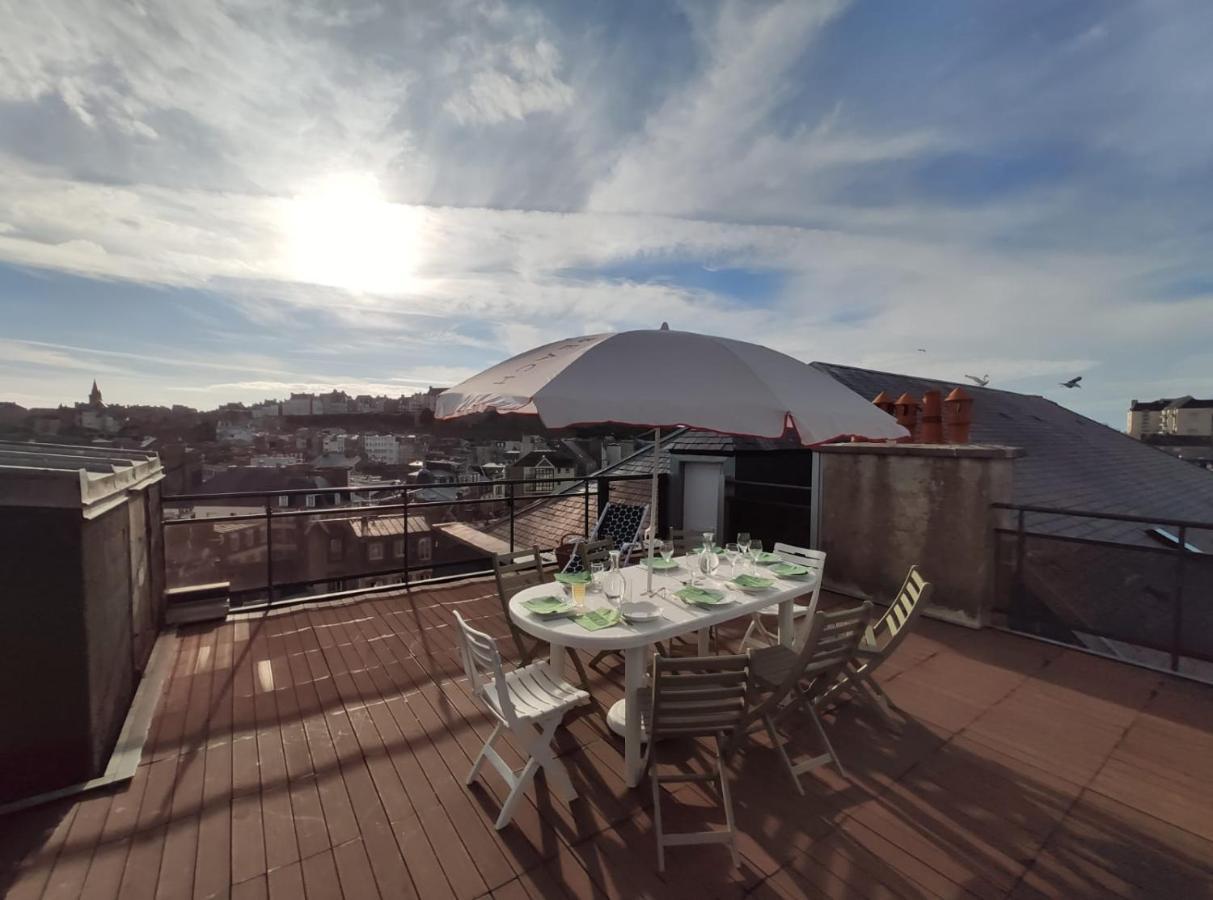 Apartamento Le Balcon Des Vents Granville Exterior foto